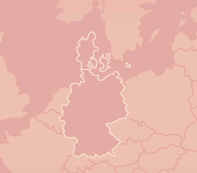 Deutsch-Dänische Karte